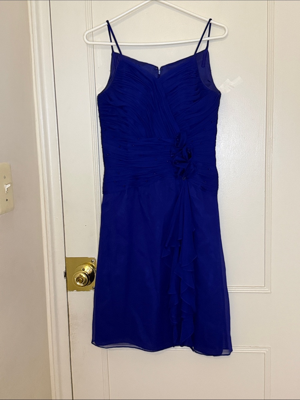 Cocktail  blue dress, size 2.
